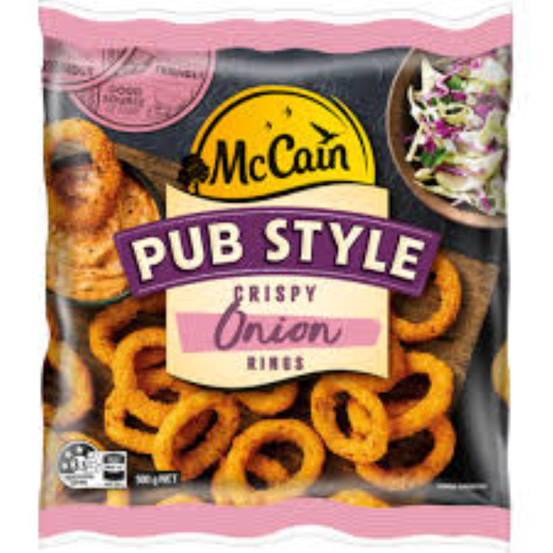 QMP ONION RINGS 500G
